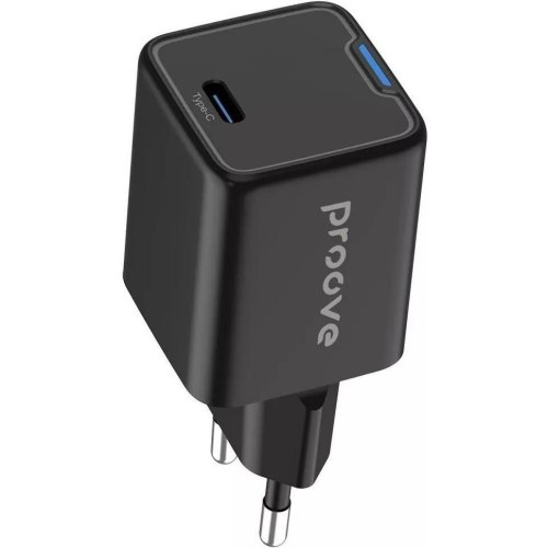 Мережевий зарядний пристрій Proove Pocket GaN, USB Type-C, 25W, Black (WCPG25010201)
