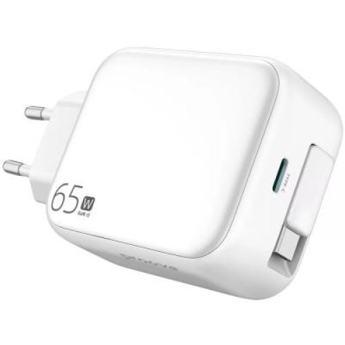 Мережевий зарядний пристрій Proove Fixtape GaN, USB Type-C, 65W, White (WCFP65010202)