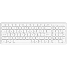 Клавіатура бездротова Proove Classic Code (Ukraine Layout), White (KBCD00003002)