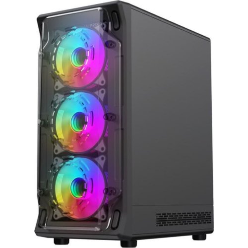 Корпус Gamemax Starlight 2 AB, без блока живлення, ATX, чорний