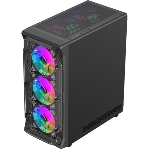 Корпус Gamemax Starlight 2 AB, без блока живлення, ATX, чорний