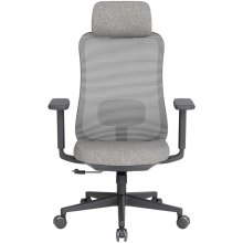 Крісло офісне OfficePro Wave, Black/Dark Gray (OC599-B-DG-DG)