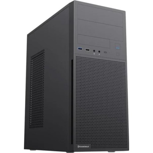 Корпус Gamemax ET-216-NP-U3, без блока живлення, ATX, чорний