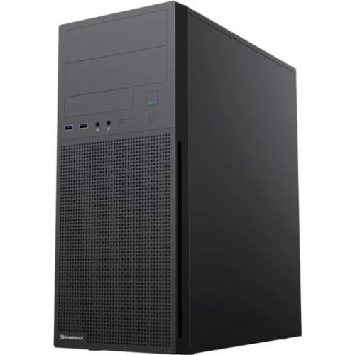 Корпус Gamemax ET-216-NP-U3, без блока живлення, ATX, чорний