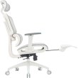 Крісло офісне OfficePro Skyline Footrest, White/Light Gray (OC750-W-LG-LG)