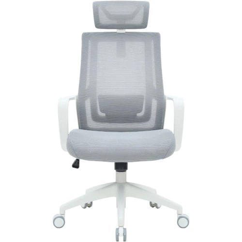 Крісло офісне OfficePro Harmony, White/Light Gray (OC310-W-LG-LG)