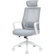 Крісло офісне OfficePro Harmony, White/Light Gray (OC310-W-LG-LG)
