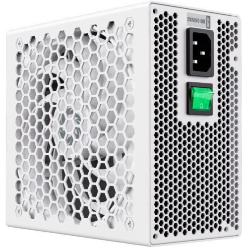 Блок живлення Gamemax GM-700 Modular white, 700W, 80 Plus Bronze, ATX, вентилятор 140мм, модульний, білий