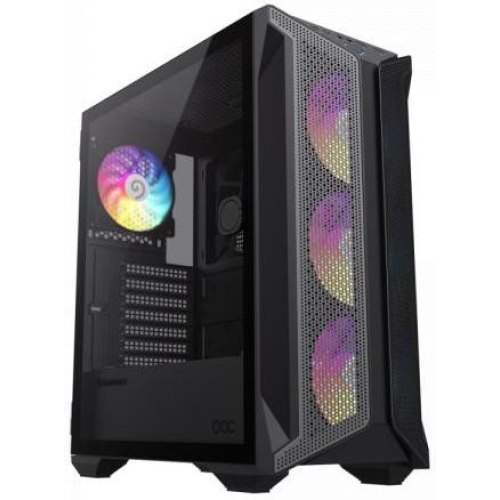 Корпус Gamemax Brufen COC, без блока живлення, ATX, чорний
