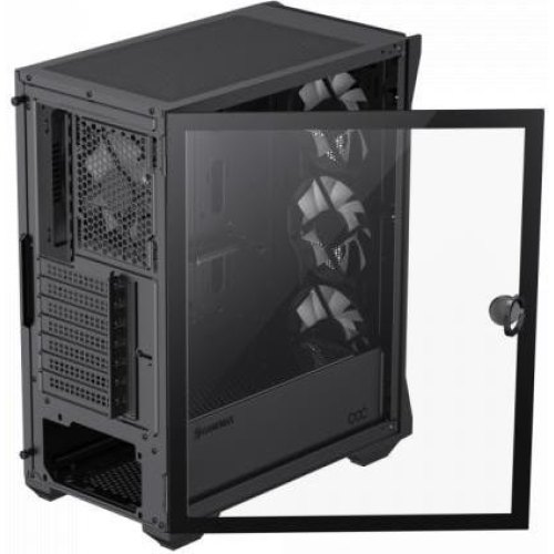 Корпус Gamemax Brufen COC, без блока живлення, ATX, чорний