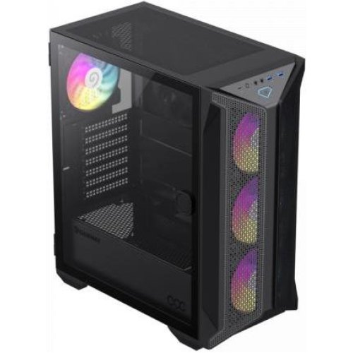 Корпус Gamemax Brufen COC, без блока живлення, ATX, чорний