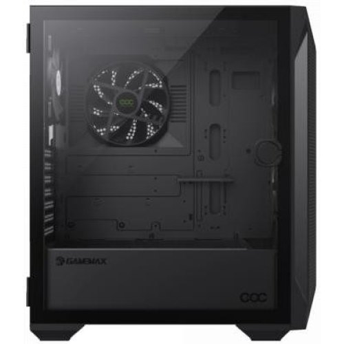 Корпус Gamemax Brufen COC, без блока живлення, ATX, чорний