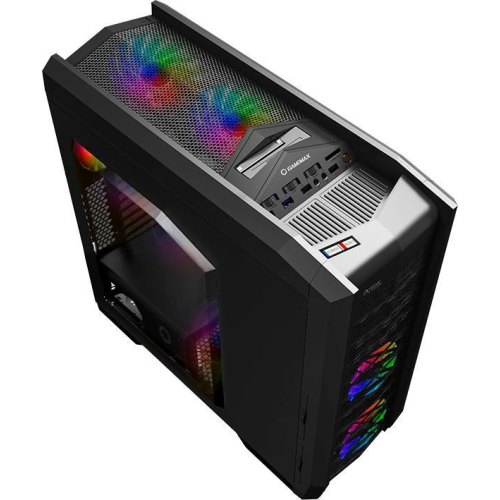 Корпус Gamemax Dragon Knight 2, без блока живлення, Full Tower, чорний