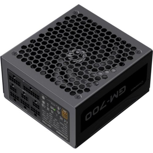 Блок живлення Gamemax GM-700 Modular, 700W, 80 Plus Bronze, ATX, вентилятор 140мм, модульний, чорний
