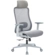 Крісло офісне OfficePro Wave, Gray (OC670-G-G-G)