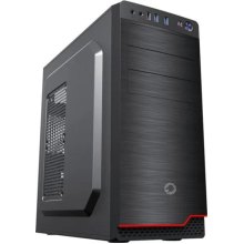 Корпус Gamemax MT519-NP-2U3-CR, без блока живлення, ATX, чорний