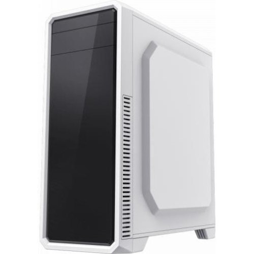 Корпус Gamemax G561E-WH, без блока живлення, ATX, білий/чорний
