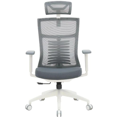 Крісло офісне OfficePro Balance, White/Dark Gray (OC550-W-DG-DG)