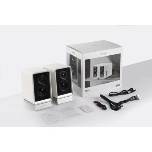 Акустична системa 2.0 Edifier QR65, 70W, Bluetooth, Hi-Res, White