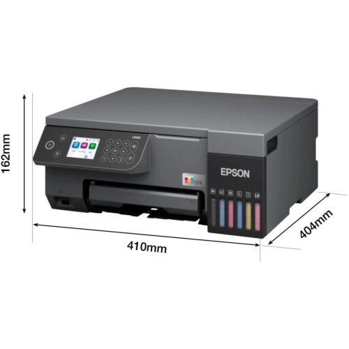 Багатофункціональний пристрій Epson EcoTank L8100, А4, струменевий, кольоровий, Wi-Fi (C11CK94401)