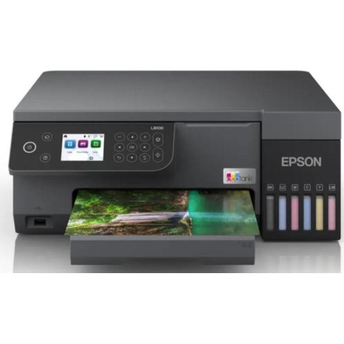 Багатофункціональний пристрій Epson EcoTank L8100, А4, струменевий, кольоровий, Wi-Fi (C11CK94401)