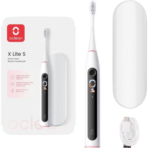 Електрична зубна щітка Oclean X Lite Set, Grey (6970810556414)