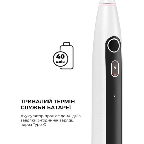 Електрична зубна щітка Oclean X Lite Set, Grey (6970810556414)
