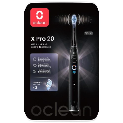 Електрична зубна щітка Oclean X Pro 20, Black (6970810556940)