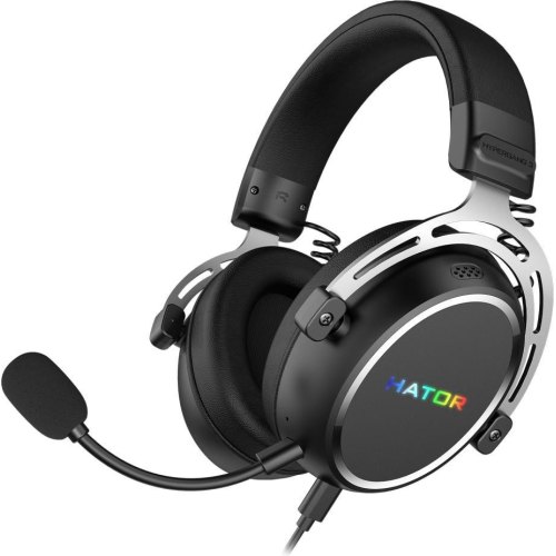 Гарнітура дротова, ігрова Hator Hypergang 3, Hi-Res, USB, 7.1, Black (ESH50)