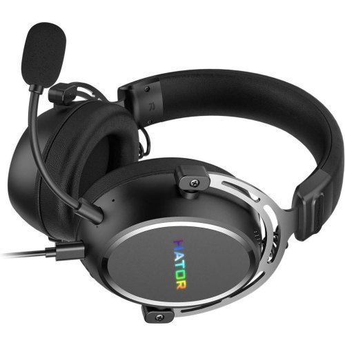 Гарнітура дротова, ігрова Hator Hypergang 3, Hi-Res, USB, 7.1, Black (ESH50)