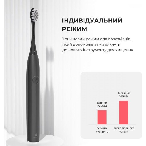 Електрична зубна щітка Oclean Endurance, Black (6970810552386)