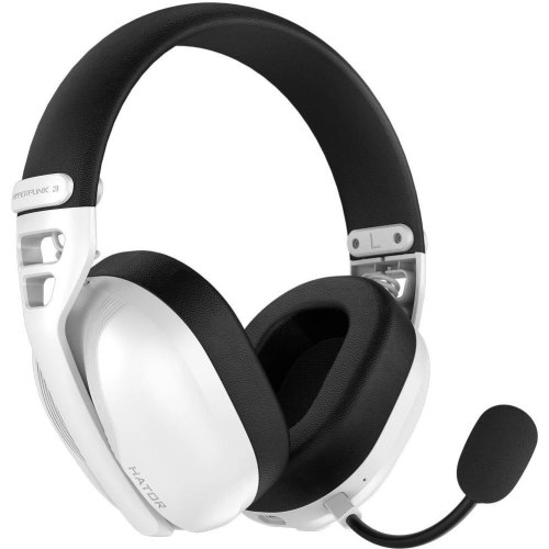 Гарнітура бездротова, ігрова Hator Hyperpunk 3, Hi-Res, SyncHUB connection, White (ESH16)