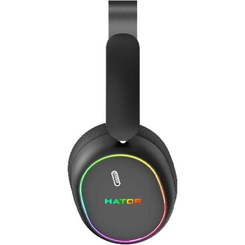 Гарнітура бездротова, ігрова Hator Phoenix 2, Hi-Res, SyncHUB connection, Black (ESH40)