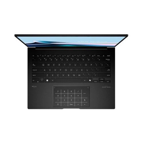 Ноутбук ASUS ZenBook 14 OLED UM3406HA, 14 OLED/AMD Ryzen 7 8840HS/16 ГБ/SSD 512 ГБ/AMD Radeon Graphics/DOS/Jade Black (UM3406HA-QD081)