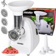 М'ясорубка Mesko MS 4809, 1500Вт, 3 решітки, насадка для ковбас