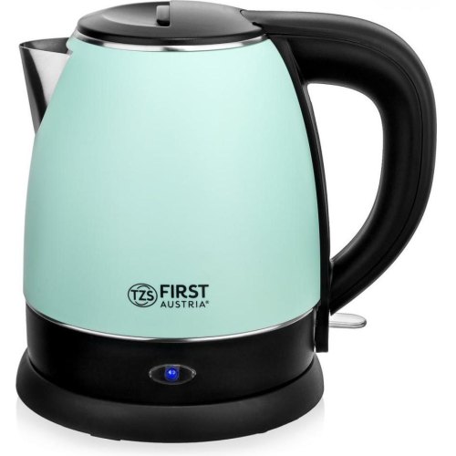 Електрочайник First FA-5407-3-GN, 2200Вт, 1.2л, корпус з нержавіючої сталі