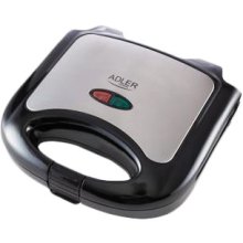 Сендвічниця Adler AD 301, на 4 трикутні бутерброди, антипригарне покриття