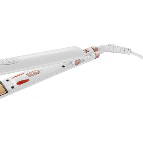 Випрямляч для волосся Adler AD 2317, 35Вт, керамічні пластини 25х90мм, нагрів до 200 градусів, індикатор живлення, швидкий нагрів