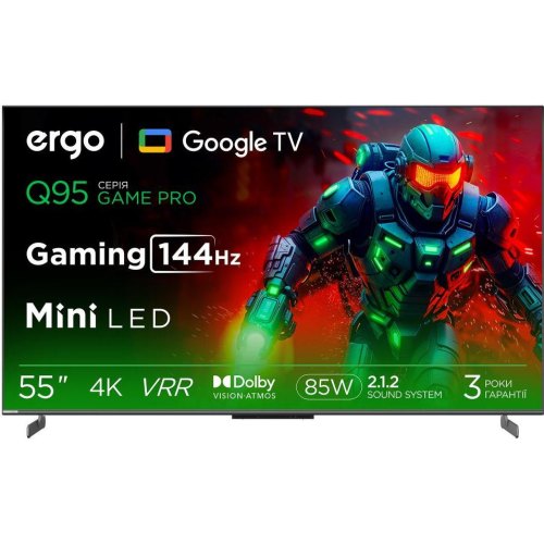 Телевізор ERGO 55MQ95 Game PRO рідкокристалічний
