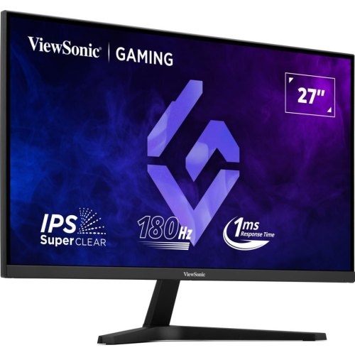 Монітор ігровий ViewSonic VX27G1-HD, 27 SuperClear IPS, 1920х1080, 16:9, 180Гц, 1мс (MPRT), HDR10, 2xHDMI 1.4/1xDP