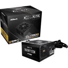 Блок живлення ASRock CL-750G, 750W, 80 Plus Gold, PCIe 5.1/ATX3.1 Ready, iCOOL Fan control, Golf-blade 120mm Fan