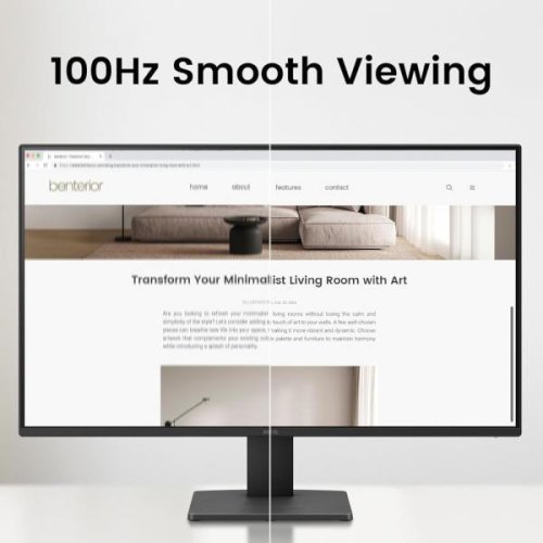Монітор BenQ GW2791, 27 IPS, 1920х1080, 16:9, 5мс, 100Гц, 1xHDMI 1.4/1xDP 1.2, чорний
