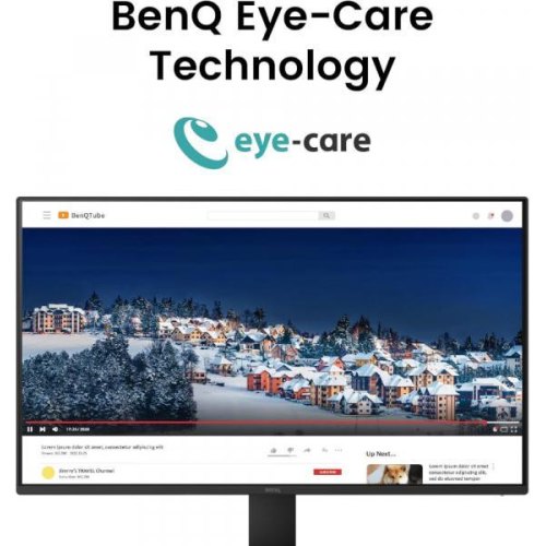 Монітор BenQ GW2791, 27 IPS, 1920х1080, 16:9, 5мс, 100Гц, 1xHDMI 1.4/1xDP 1.2, чорний
