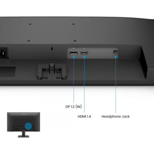Монітор BenQ GW2791, 27 IPS, 1920х1080, 16:9, 5мс, 100Гц, 1xHDMI 1.4/1xDP 1.2, чорний