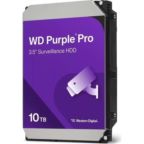 Жорсткий диск WD Purple Pro, 10TB, 3.5 SATA III, 7200об/хв, 256Mb (WD102PURP)