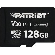 Карта пам'яті Patriot VX Series, 128GB, microSDXC, V30 Class 10 UHS-I U3 (PSF128GVX31MCX)