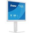 Монітор iiyama B1980S-W1, 19 TN, 1280х1024, 5:4, 3мс (GTG), 250кд/м2, 75Гц, 1xHDMI/1xDP, SP 2x2Вт, HAS, білий
