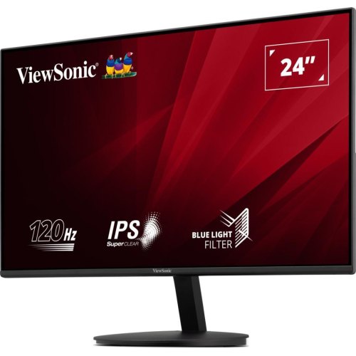 Монітор ViewSonic VA24E1-H, 23.8 IPS, 1920х1080, 16:9, 120Гц, 1xHDMI 1.4, VGA