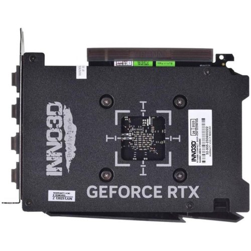 Відеокарта Inno3D GeForce RTX 4060 8GB GDDR6 COMPACT (N40601-08D6-173050N)