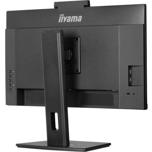 Монітор iiyama XUB2490HSUH-B2, 23.8 IPS, 1920х1080, 16:9, 4мс (GTG), 100Гц, FreeSync, 5Мп камера Windows Hello, мікрофон